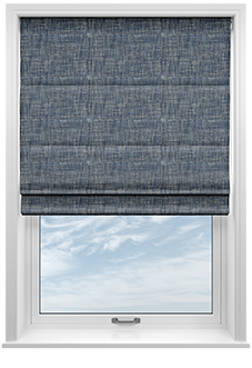 Kildare, Denim - Motorised Roman Blind